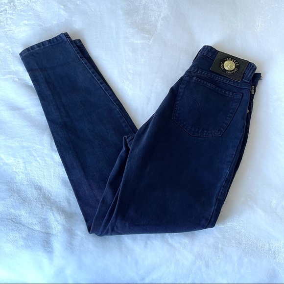 Versace vintage high waist jeans sz 26 - Picture 6 of 10